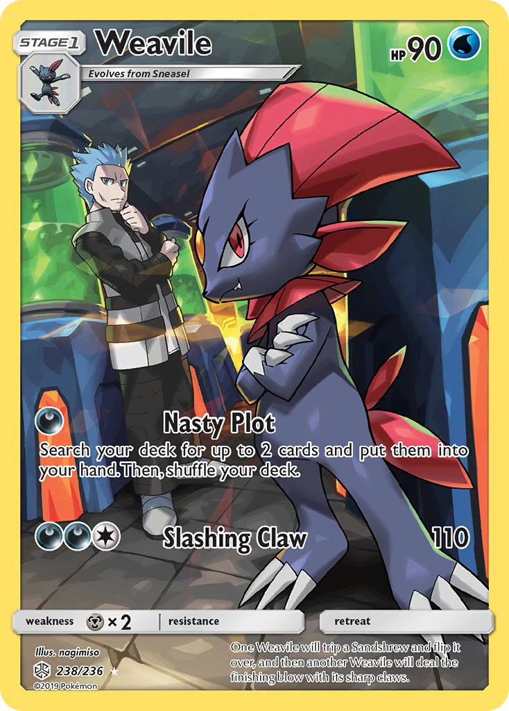 Cosmic Eclipse 238 Weavile
