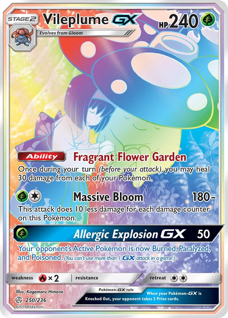 Cosmic Eclipse 250 Vileplume-GX