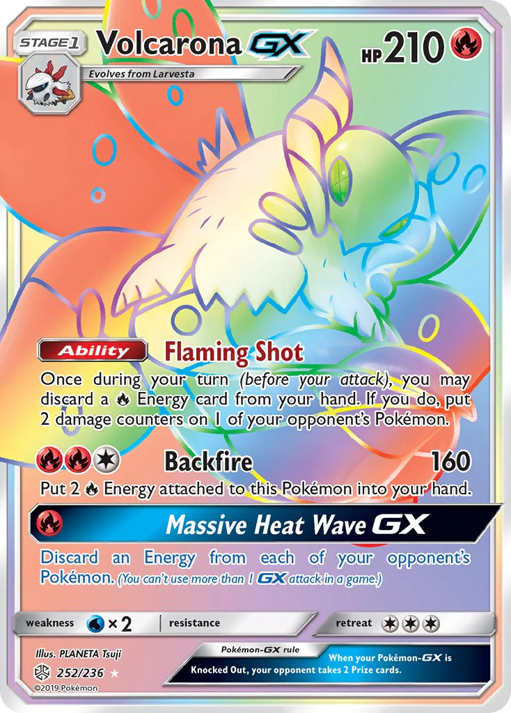 Cosmic Eclipse 252 Volcarona-GX