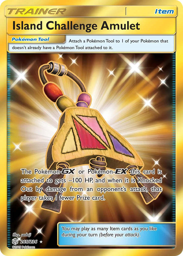 Cosmic Eclipse 265 Island Challenge Amulet
