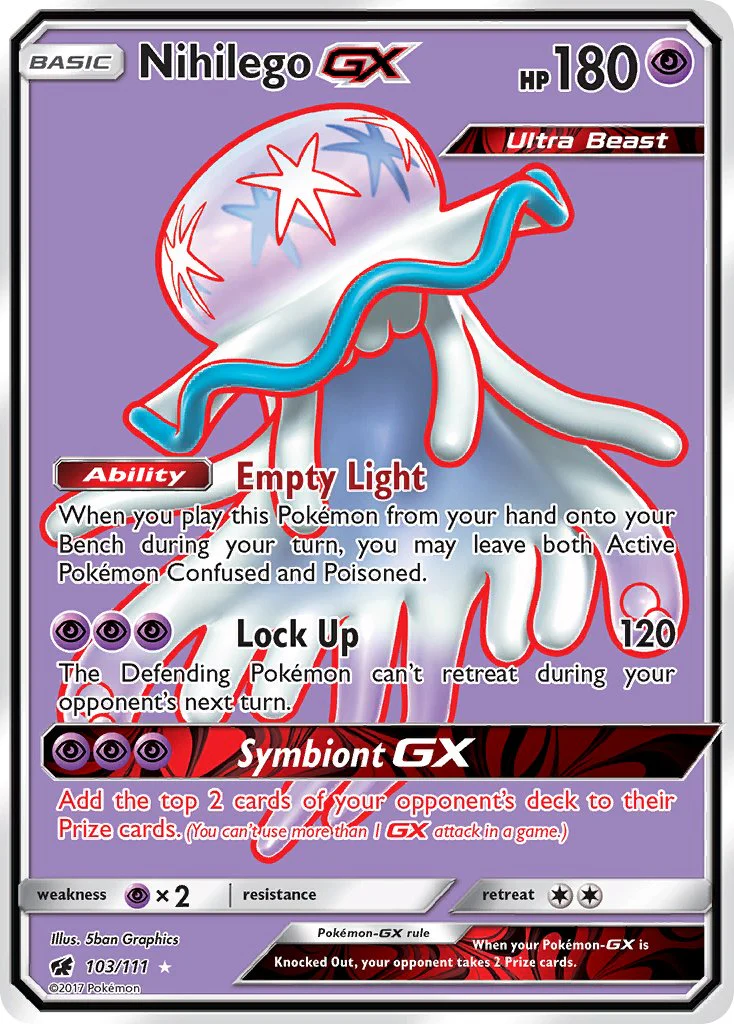 Crimson Invasion 103 Nihilego-GX