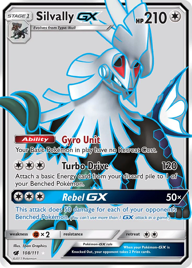Crimson Invasion 108 Silvally-GX