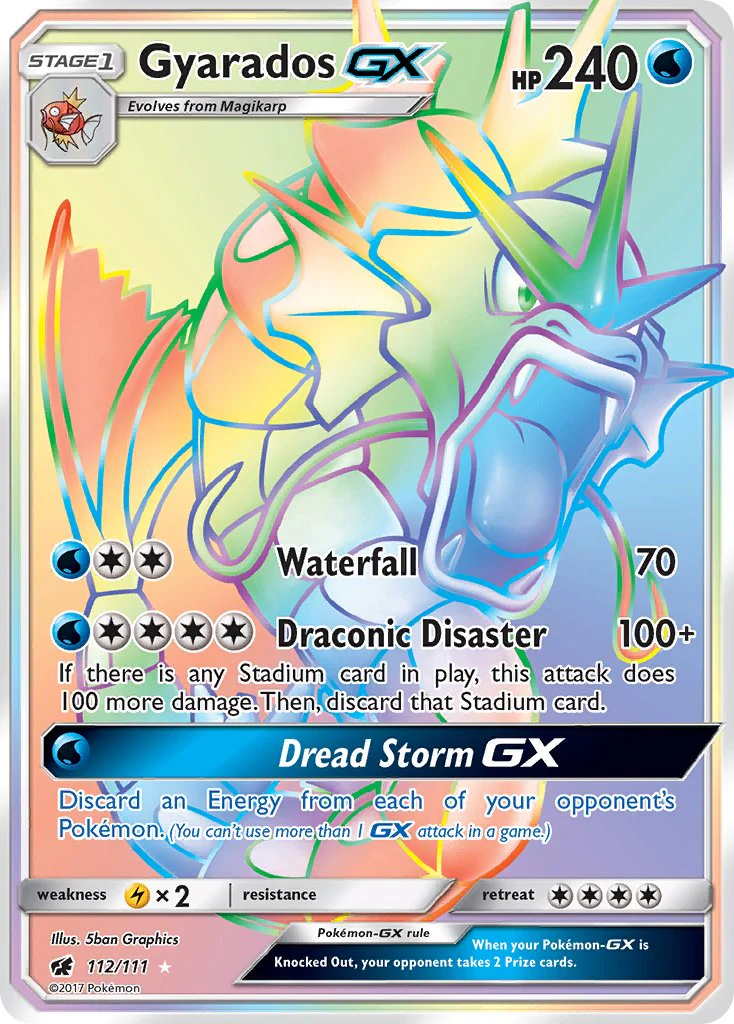 Crimson Invasion 112 Gyarados-GX