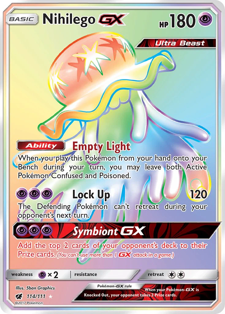 Crimson Invasion 114 Nihilego-GX