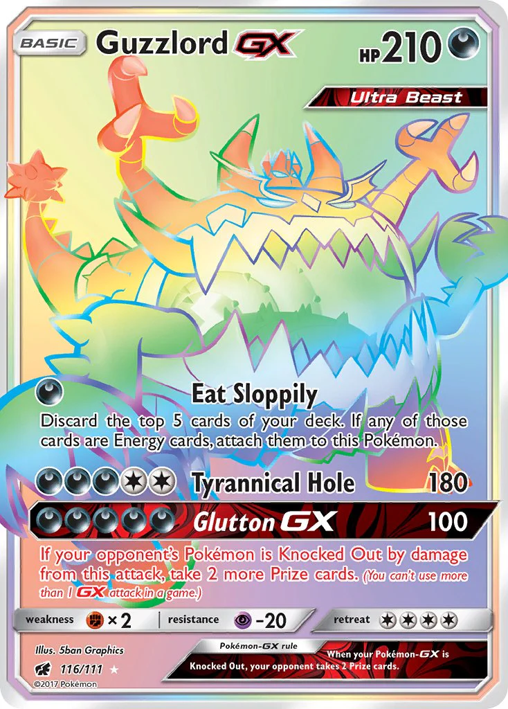 Crimson Invasion 116 Guzzlord-GX