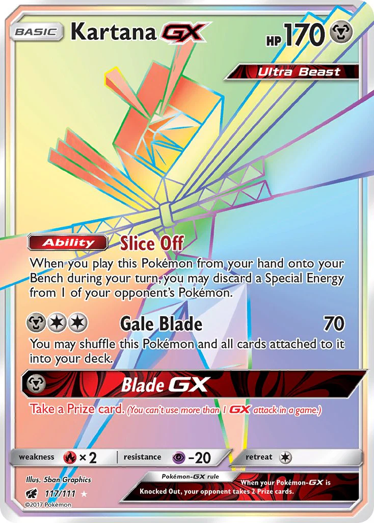 Crimson Invasion 117 Kartana-GX