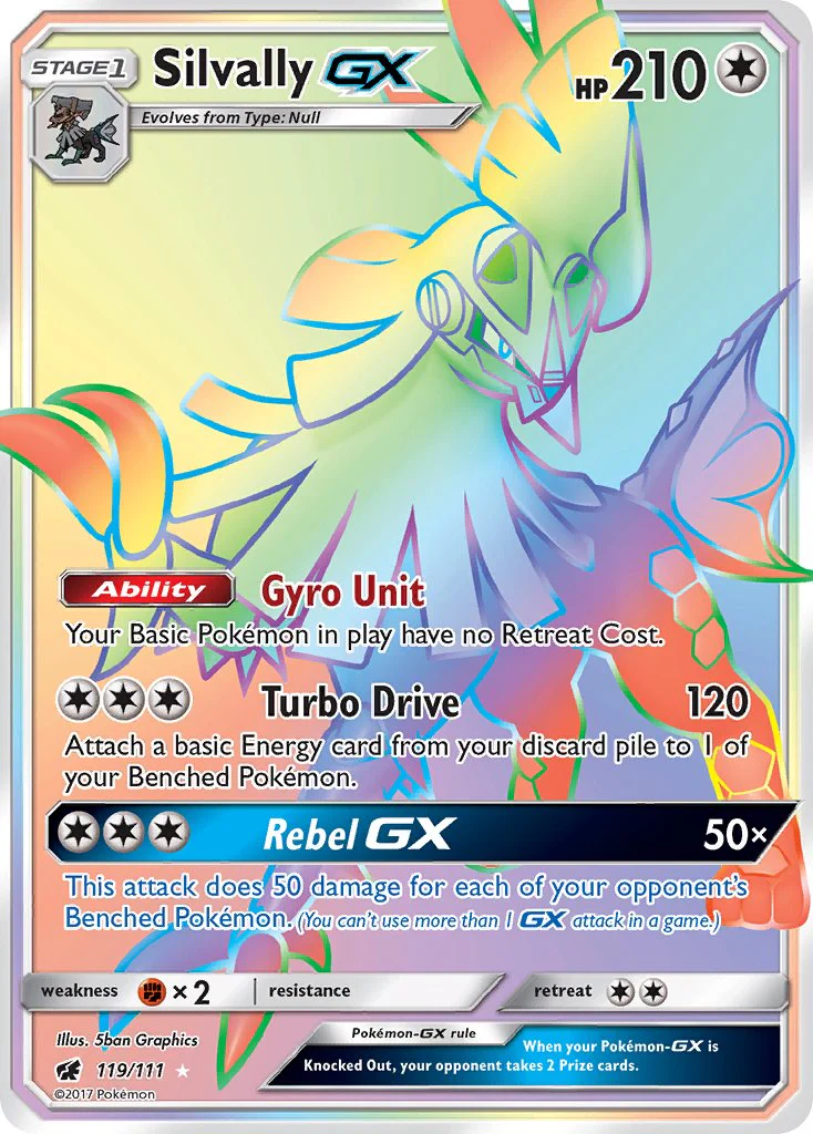 Crimson Invasion 119 Silvally-GX