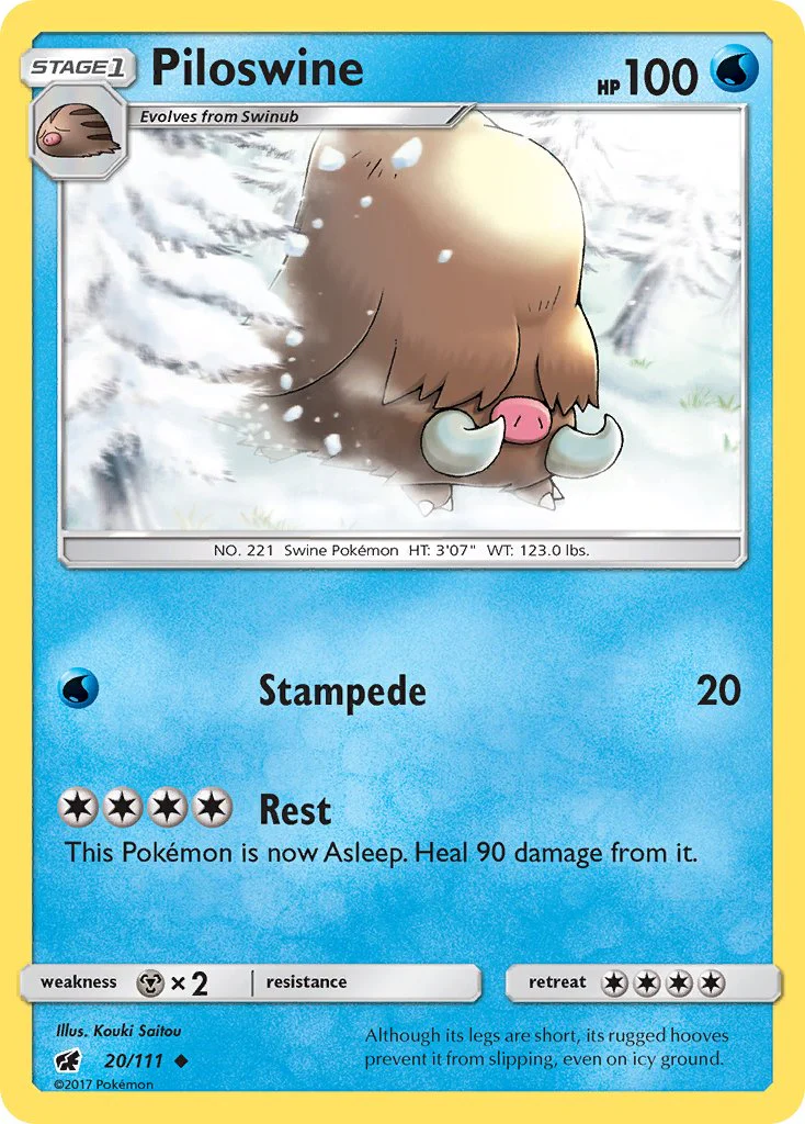 Crimson Invasion 020 Piloswine