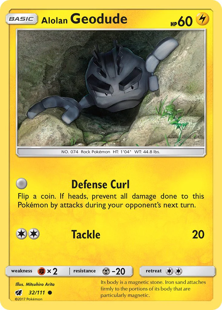 Crimson Invasion 032 Alolan Geodude