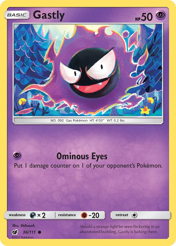 Crimson Invasion 036 Gastly
