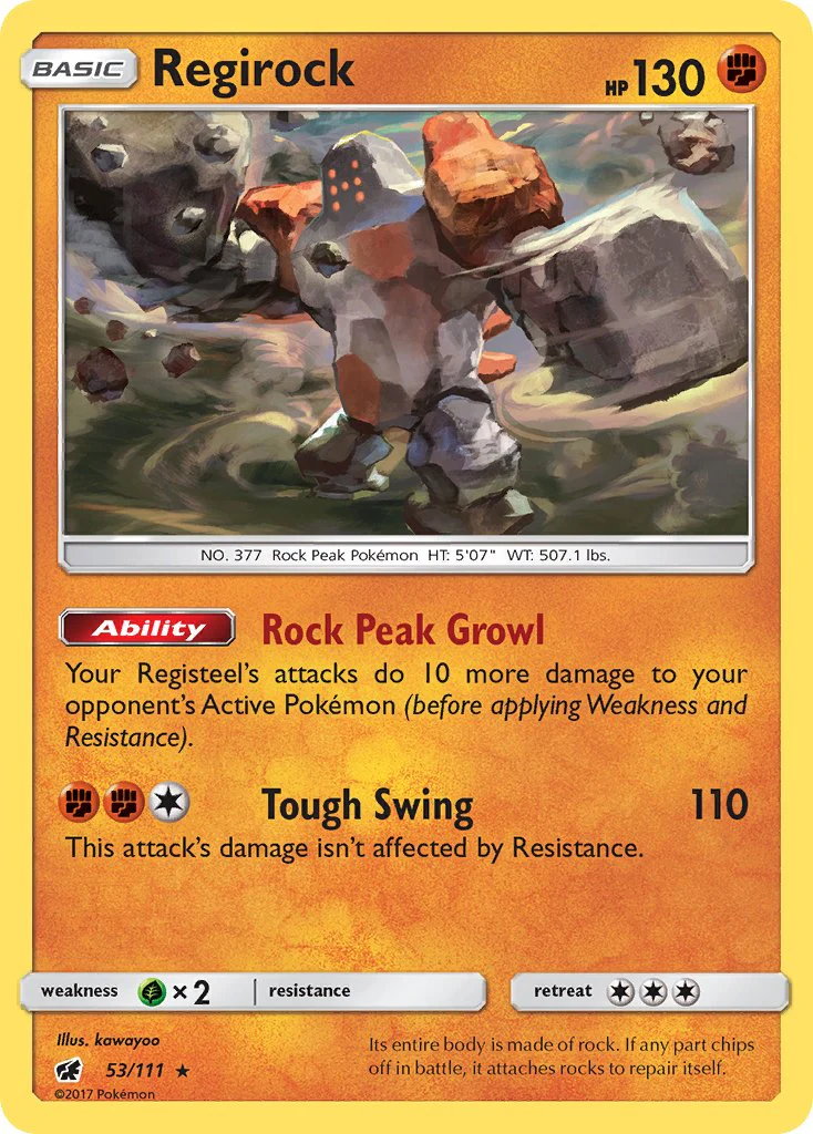 Crimson Invasion 053 Regirock