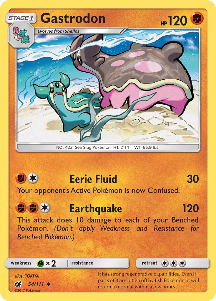 Crimson Invasion 054 Gastrodon