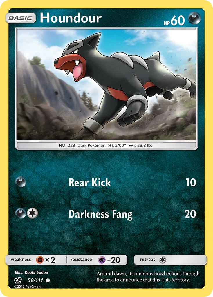 Crimson Invasion 058 Houndour