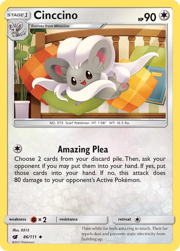 Crimson Invasion 086 Cinccino