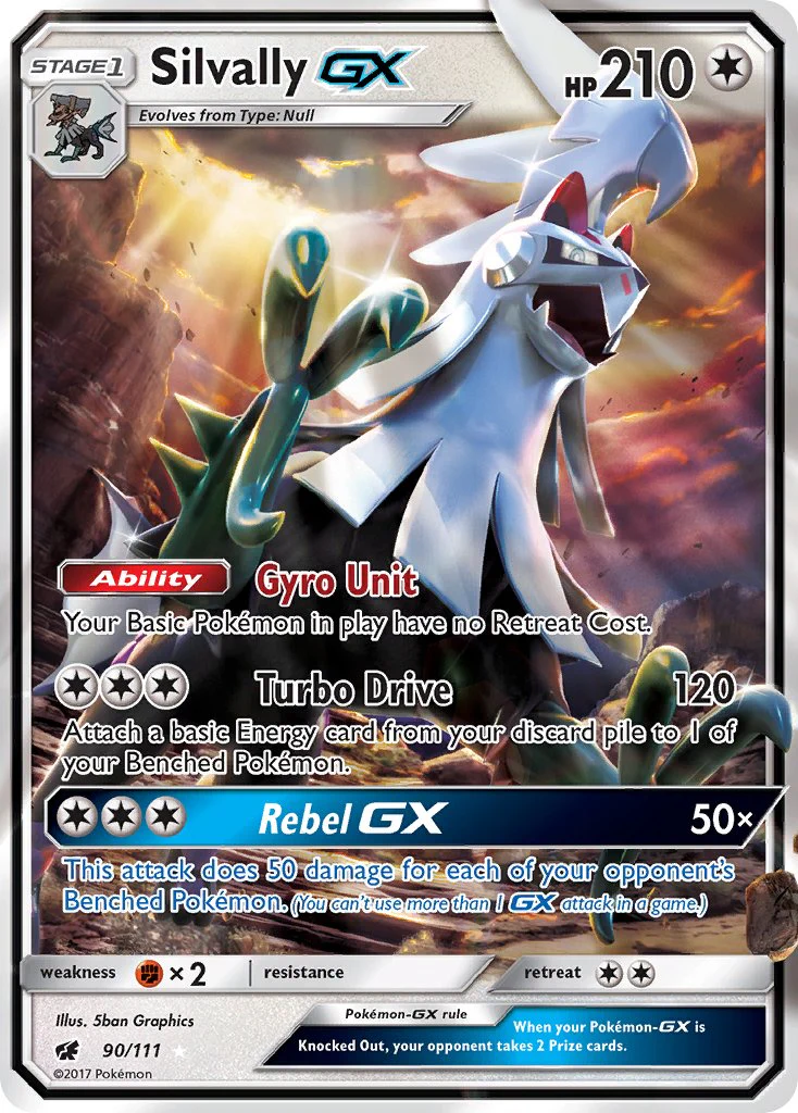 Crimson Invasion 090 Silvally-GX