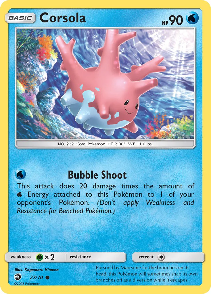 Dragon Majesty 027 Corsola