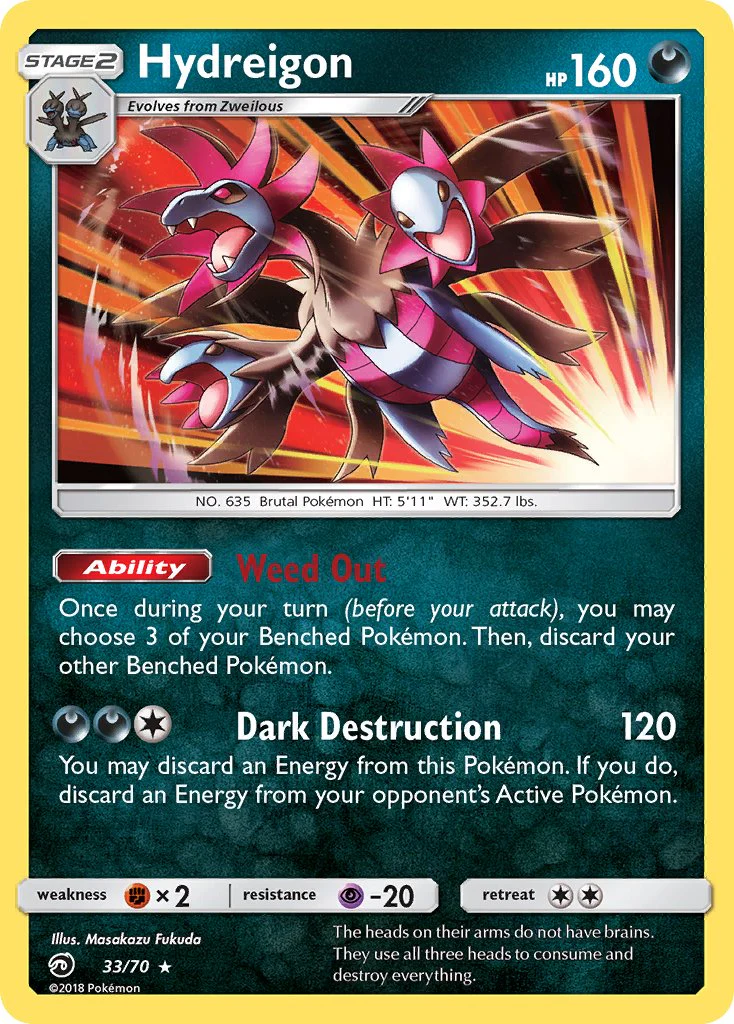 Dragon Majesty 033 Hydreigon
