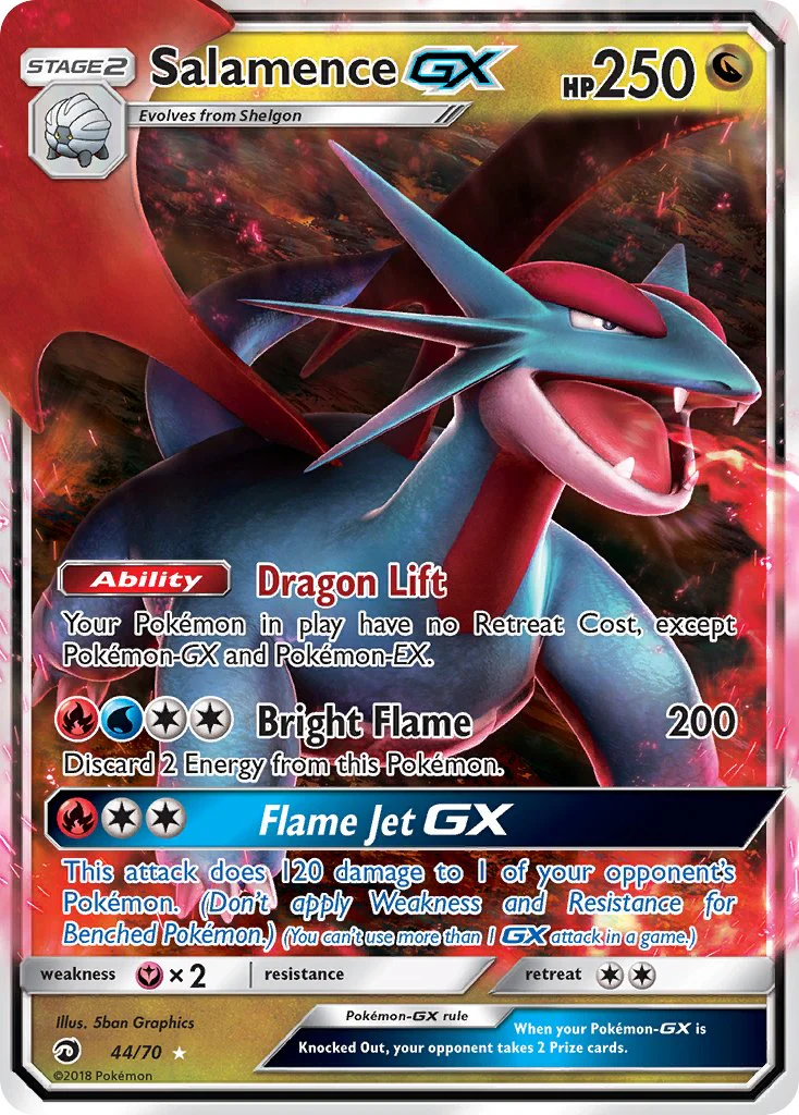 Dragon Majesty 044 Salamence-GX