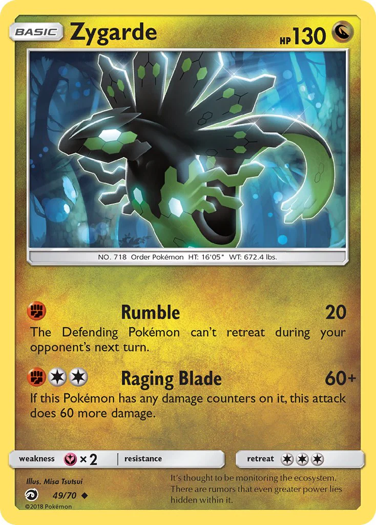 Dragon Majesty 049 Zygarde