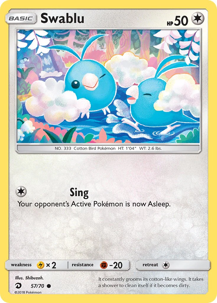 Dragon Majesty 057 Swablu