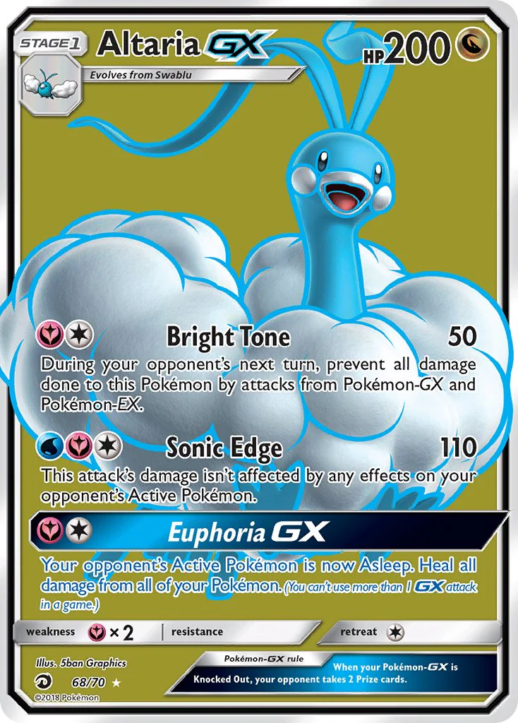 Dragon Majesty 068 Altaria-GX