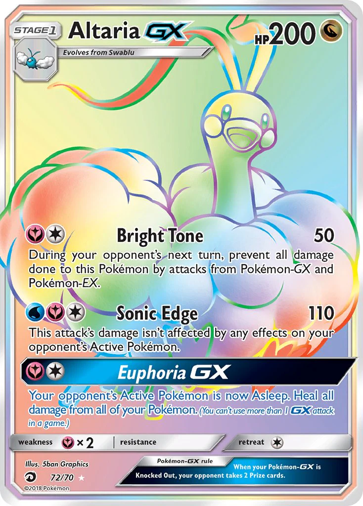 Dragon Majesty 072 Altaria-GX