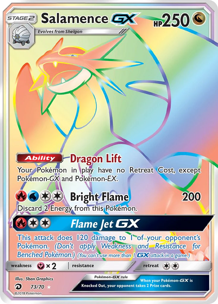 Dragon Majesty 073 Salamence-GX