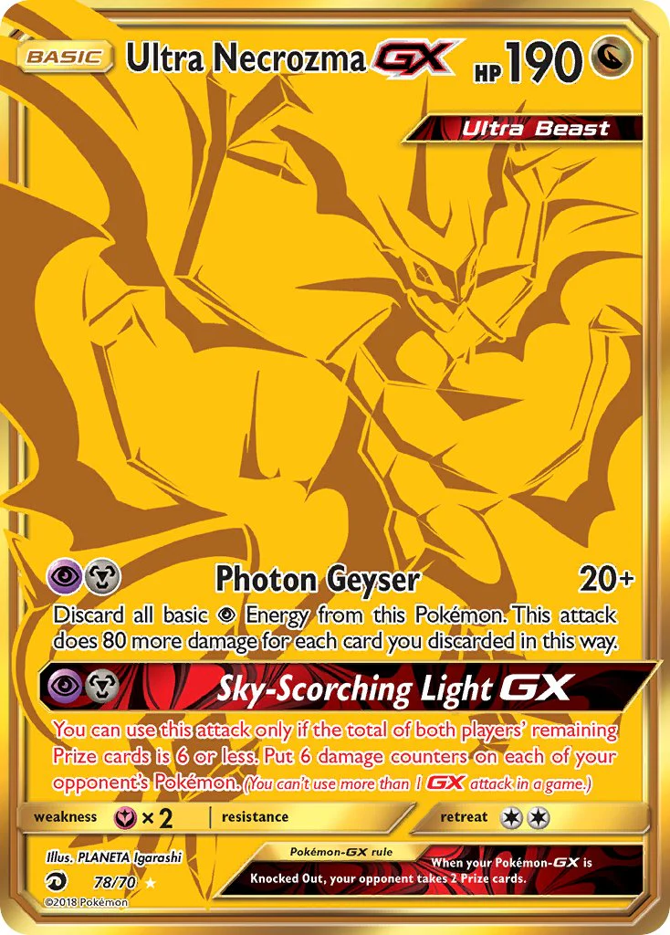 Dragon Majesty 078 Ultra Necrozma-GX