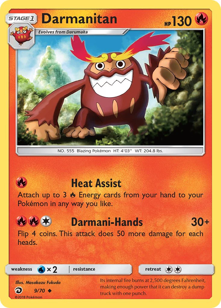Dragon Majesty 009 Darmanitan