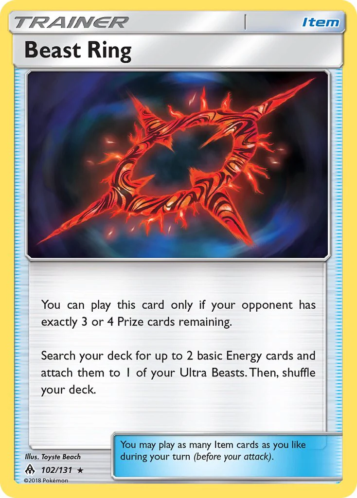 Forbidden Light 102 Beast Ring