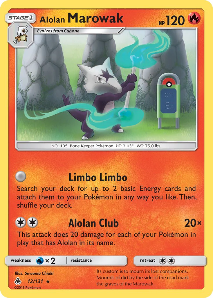 Forbidden Light 012 Alolan Marowak