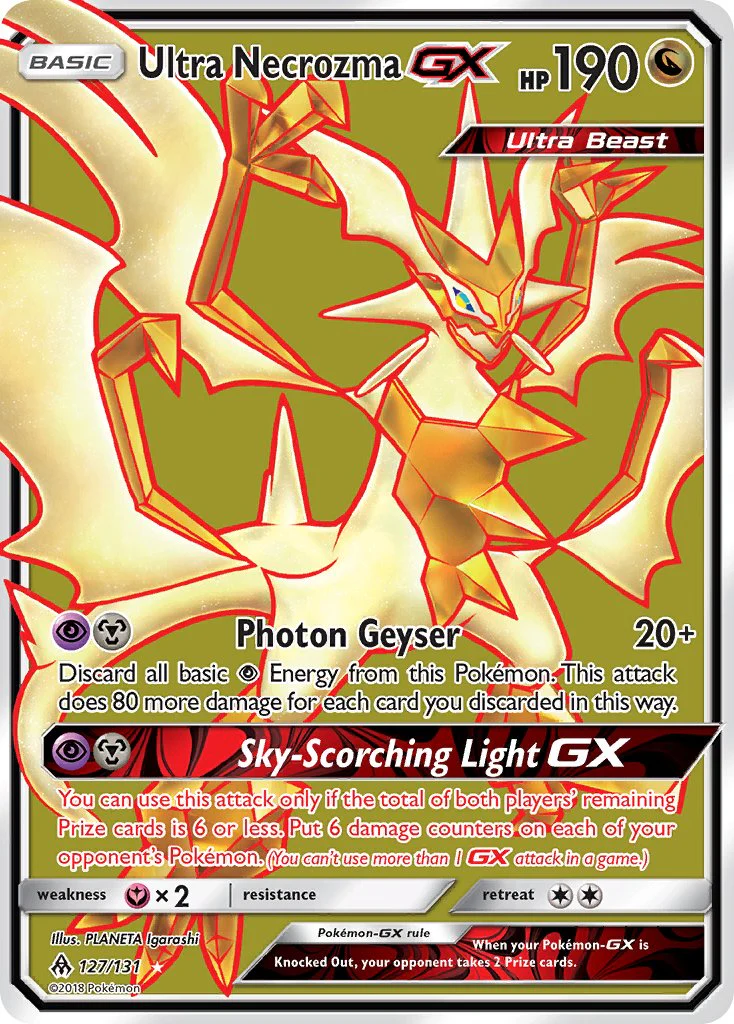 Forbidden Light 127 Ultra Necrozma-GX