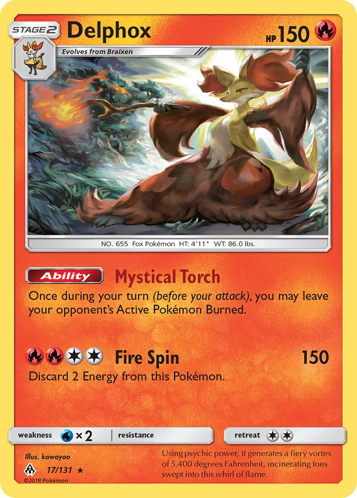 Forbidden Light 017 Delphox