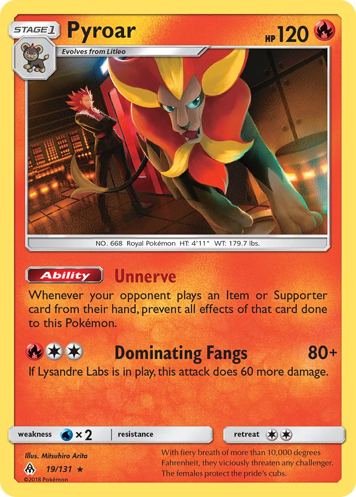 Forbidden Light 019 Pyroar