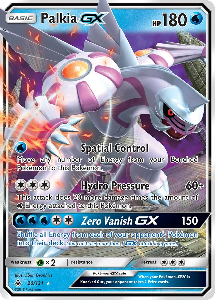 Forbidden Light 020 Palkia-GX
