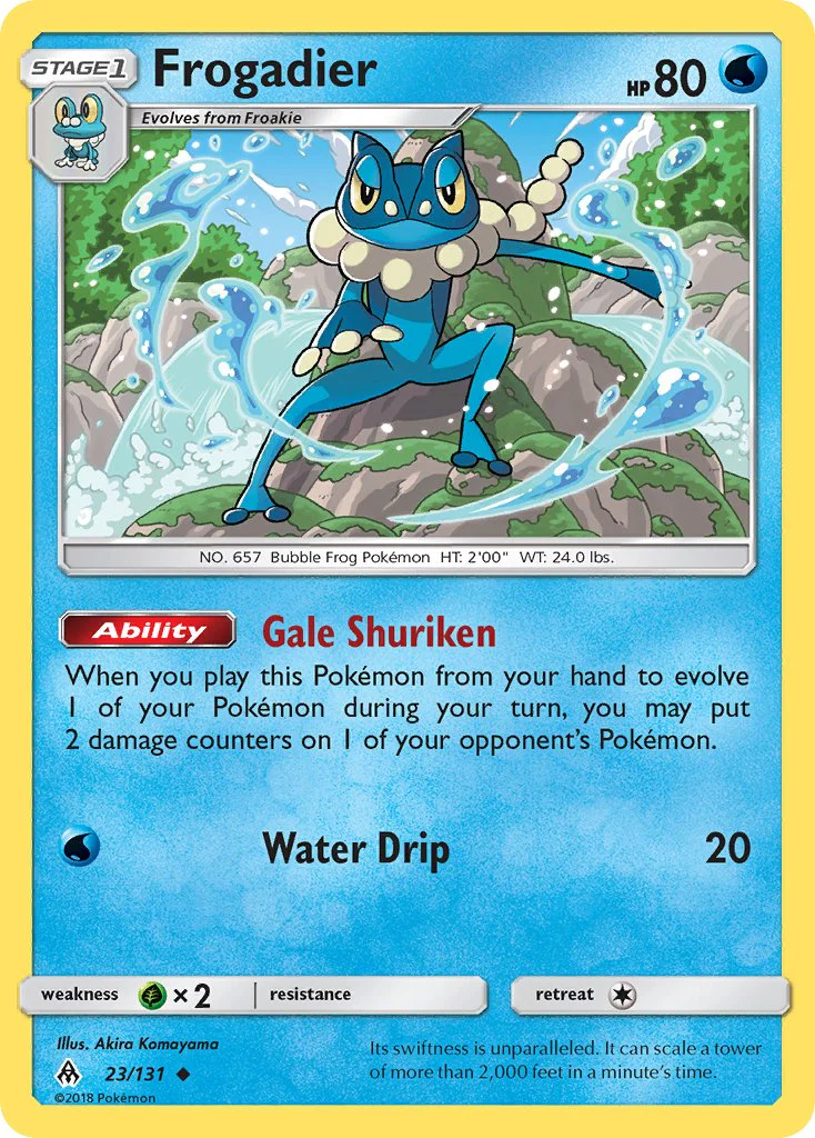 Forbidden Light 023 Frogadier