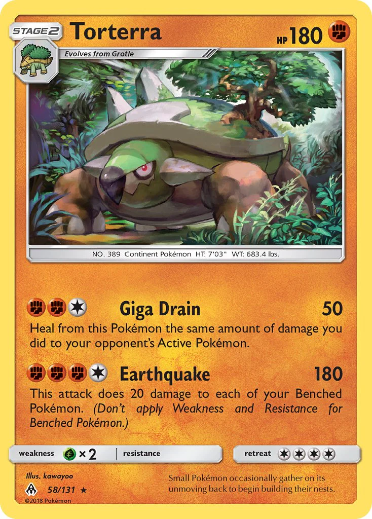 Forbidden Light 058 Torterra