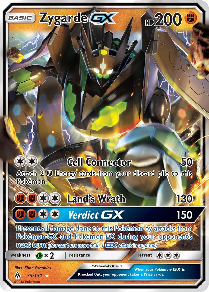 Forbidden Light 073 Zygarde-GX