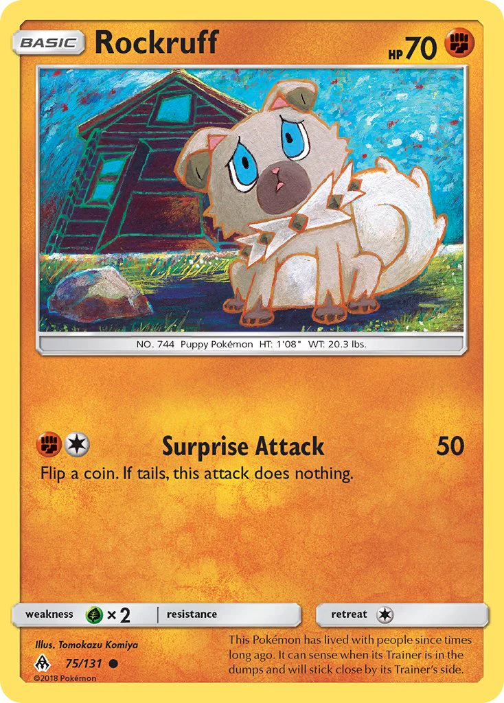 Forbidden Light 075 Rockruff