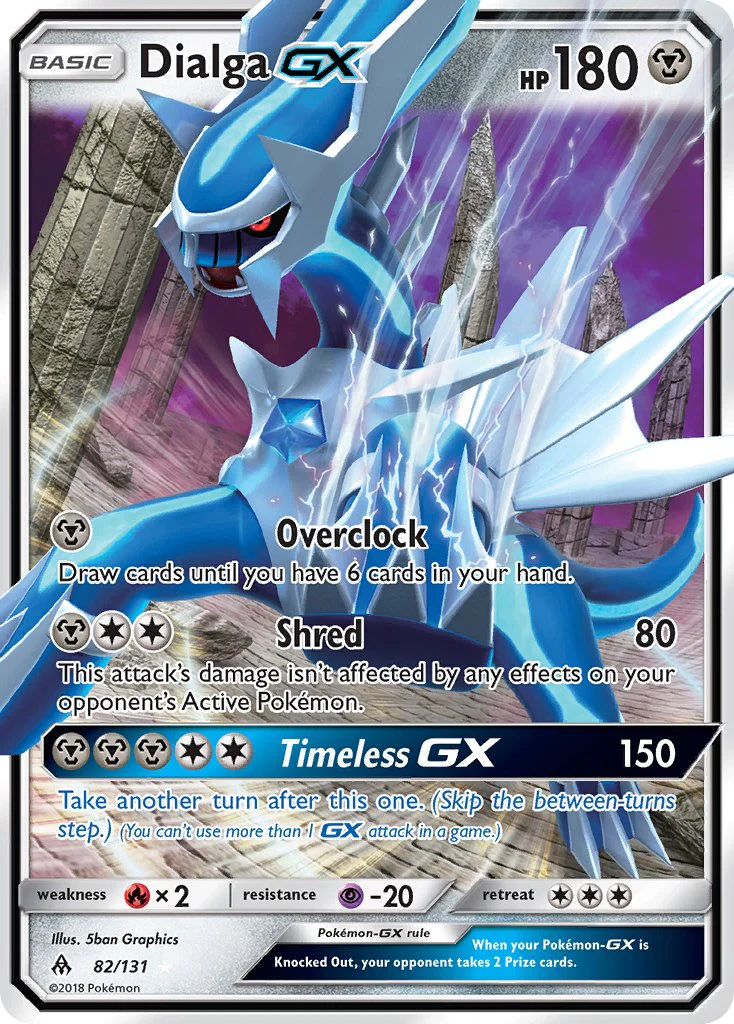 Forbidden Light 082 Dialga-GX