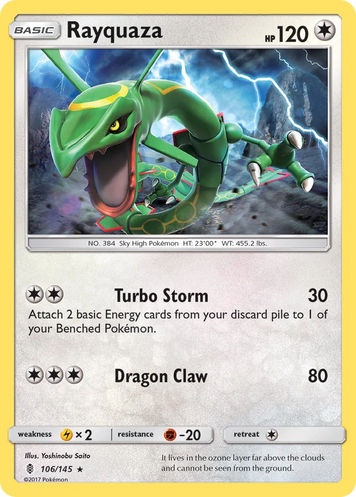 Guardians Rising 106 Rayquaza