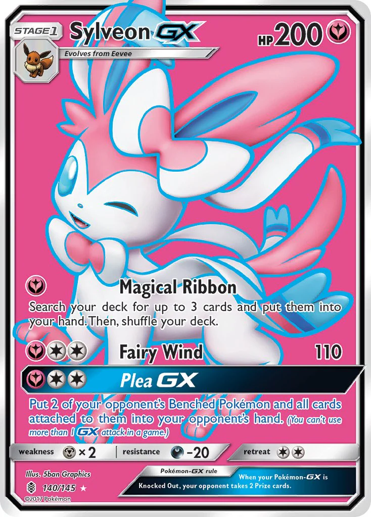 Guardians Rising 140 Sylveon-GX