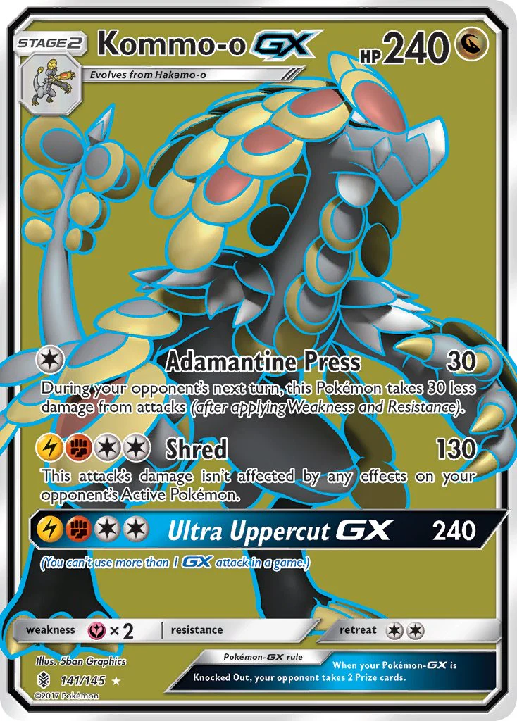 Guardians Rising 141 Kommo-o-GX