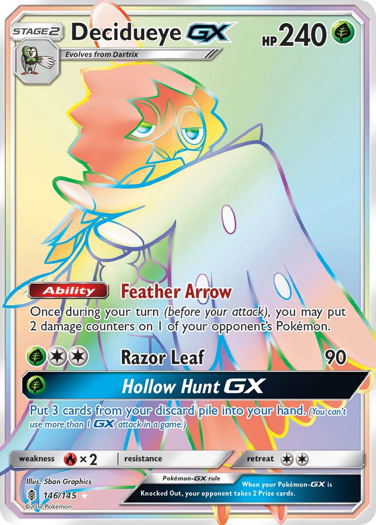 Guardians Rising 146 Decidueye-GX