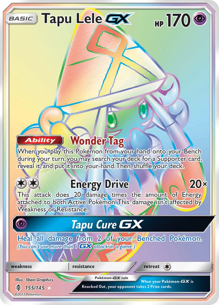 Guardians Rising 155 Tapu Lele-GX