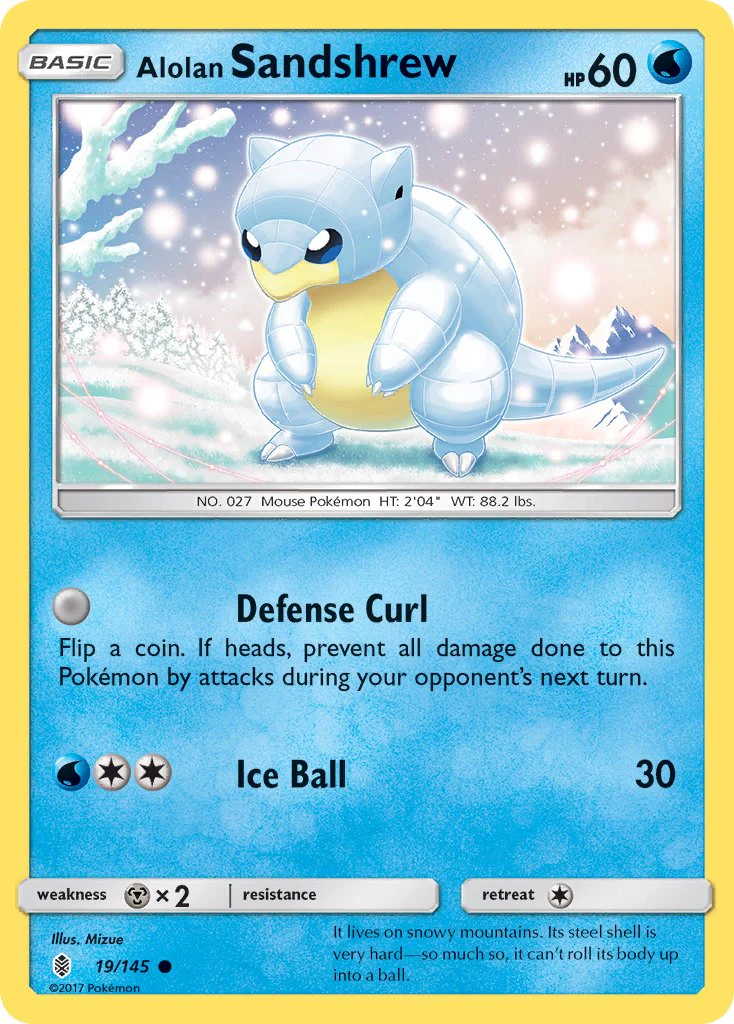 Guardians Rising 019 Alolan Sandshrew