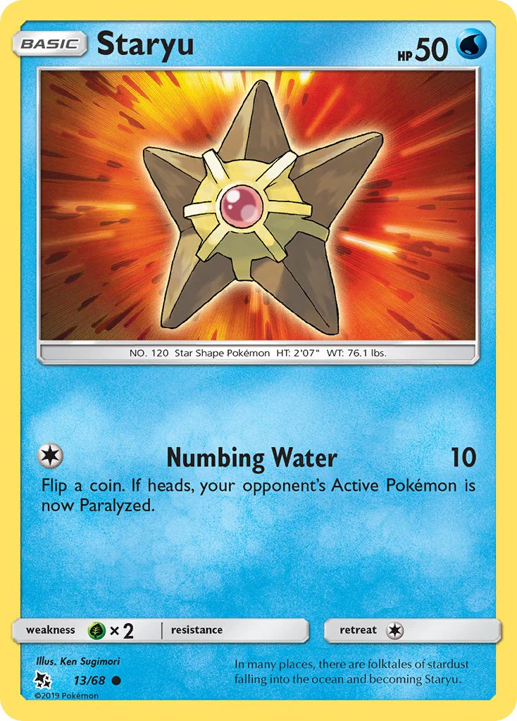 Hidden Fates 013 Staryu