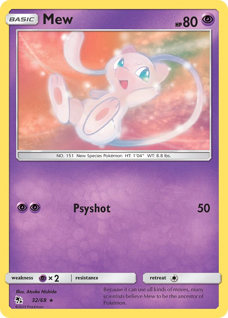 Hidden Fates 032 Mew