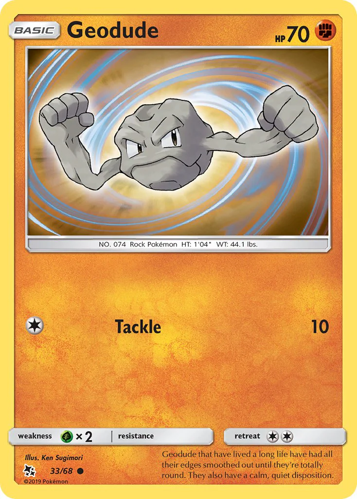 Hidden Fates 033 Geodude
