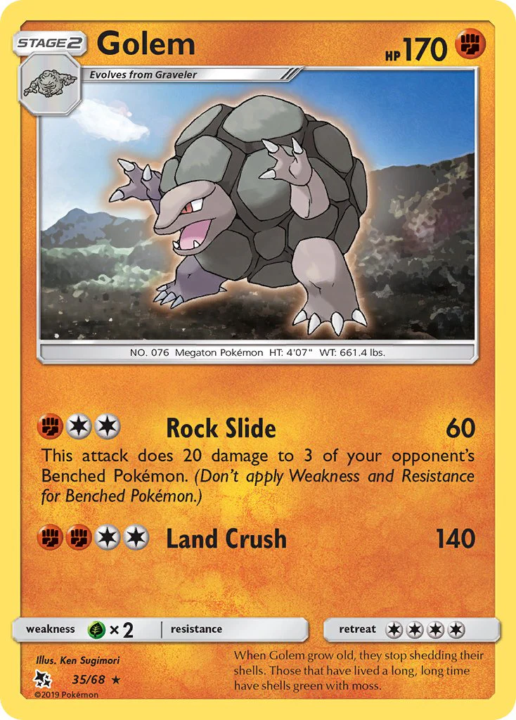 Hidden Fates 035 Golem